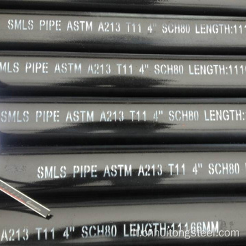 ASTM A213 T11 TUBO DI ACCIAIO INSEAMENTE SENZA BACCHI